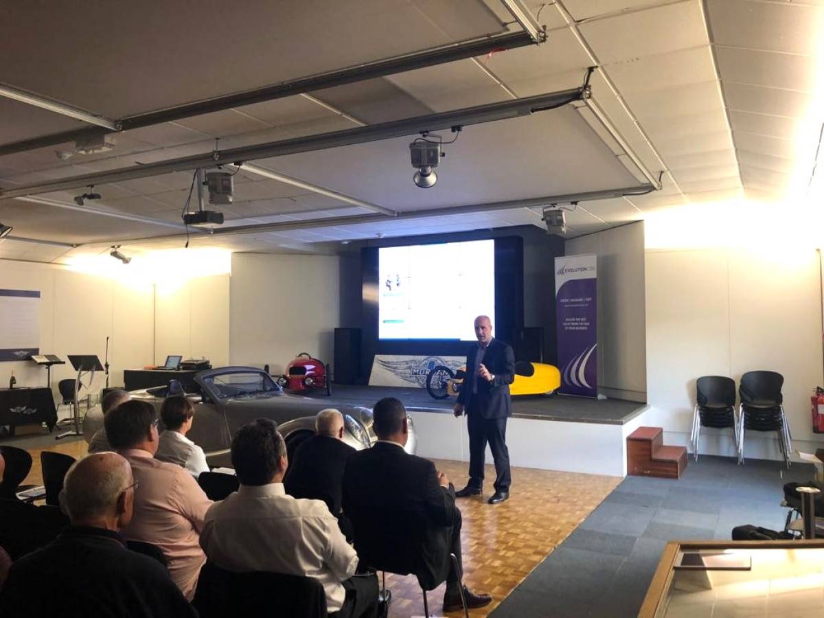 Rockfine Group B.D. speaking at Evolution 2019