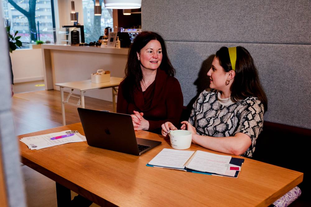 Michelle and Georgia Interviewed by BBC News